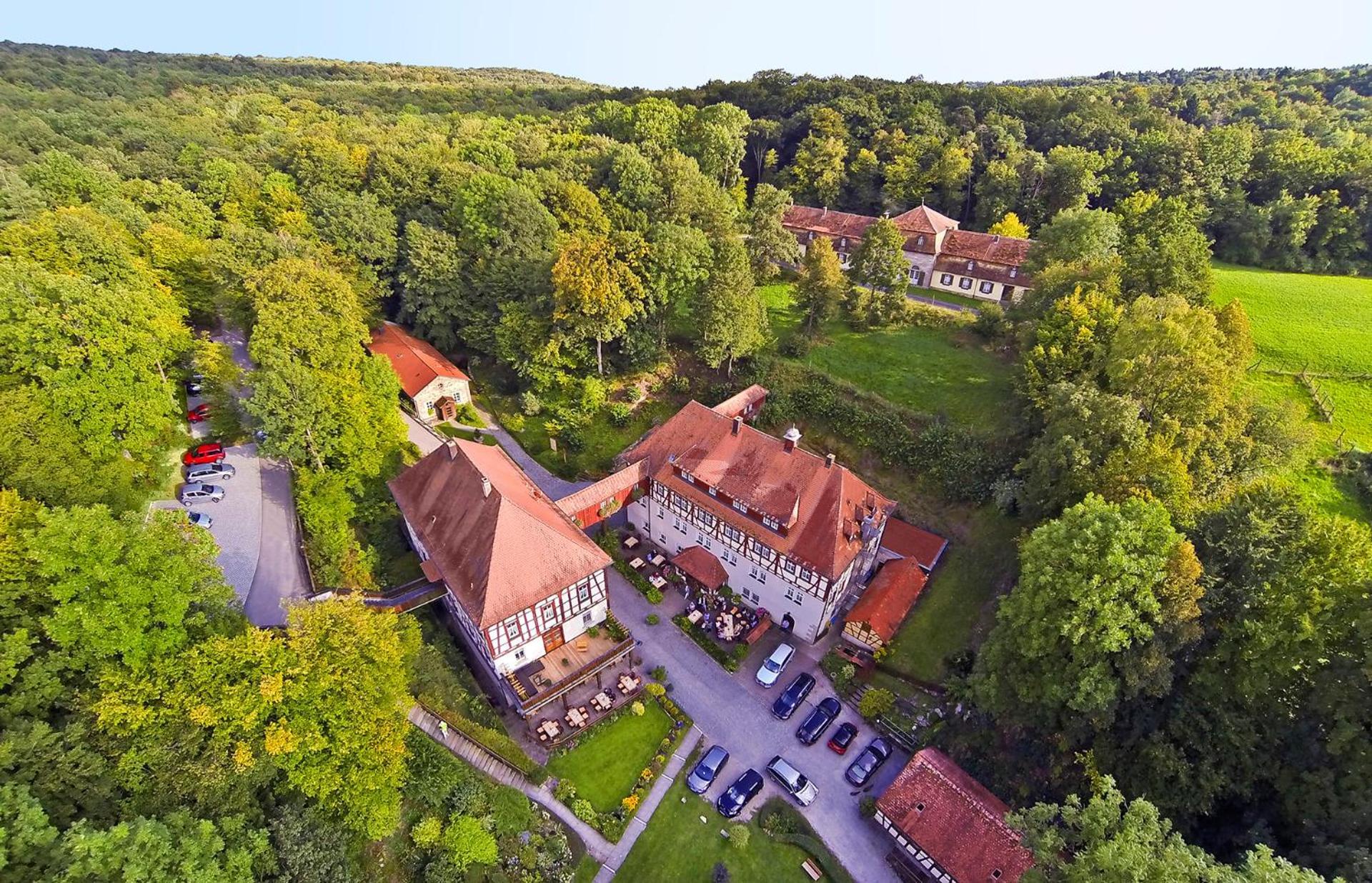 Waldgasthof Wildbad Burgbernheim Bagian luar foto