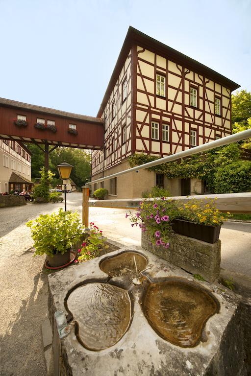 Waldgasthof Wildbad Burgbernheim Bagian luar foto